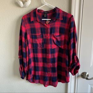 Forever21 Plaid Flannel